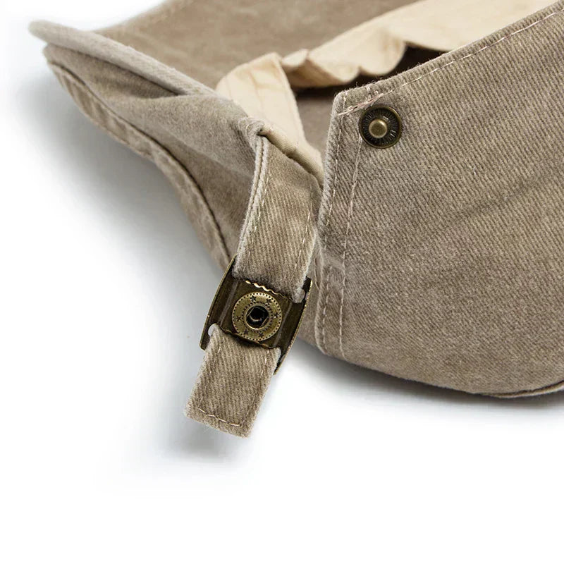 The Concord | Denim Flat Cap