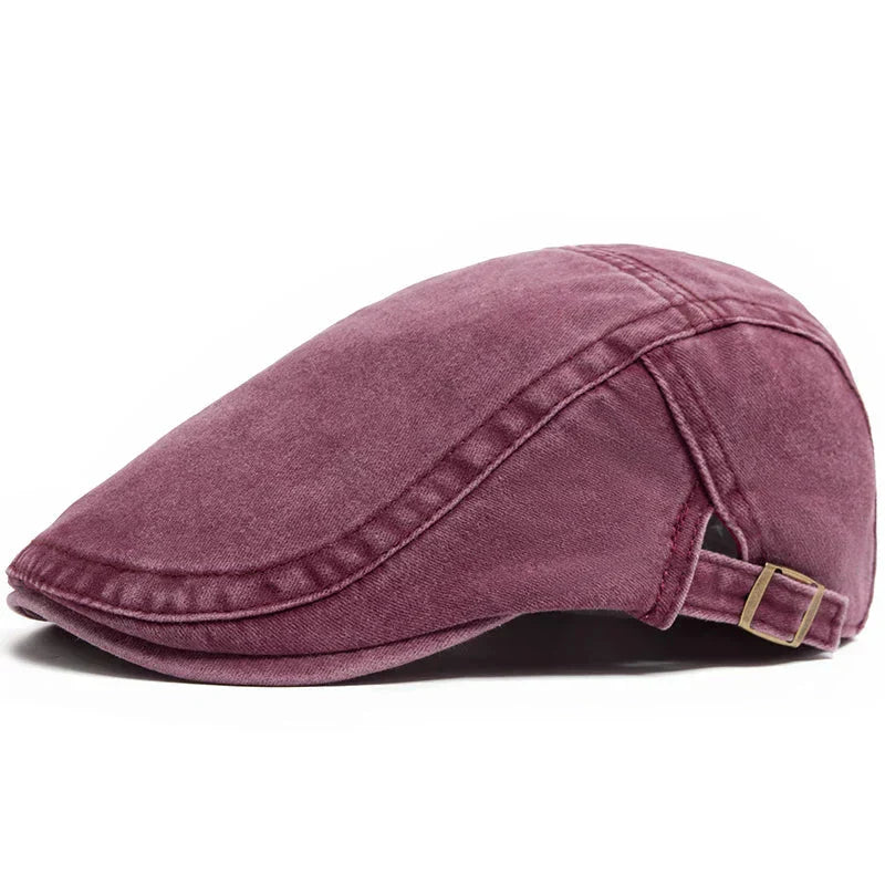The Concord | Denim Flat Cap
