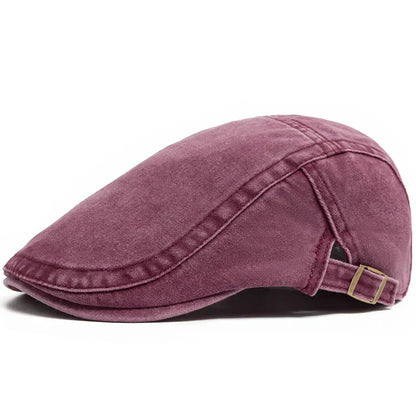 The Concord | Denim Flat Cap
